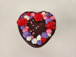 Small Brownie Heart (3)